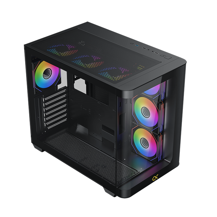 Datoru korpuss Xigmatek Pano Black (EN44069 / EN44250) - foto 8