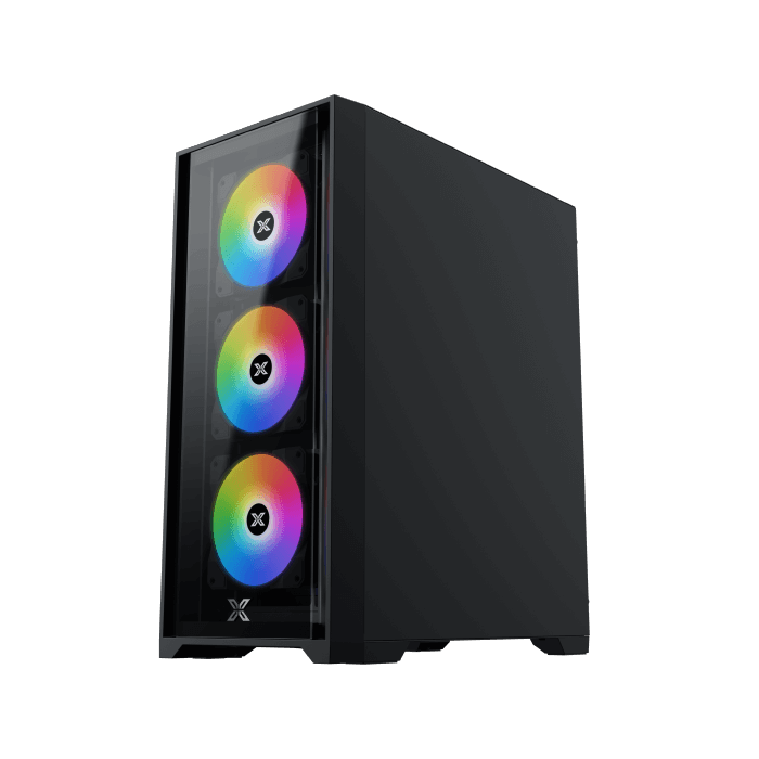 Datoru korpuss Xigmatek Quantum Black (EN42874) - foto 3