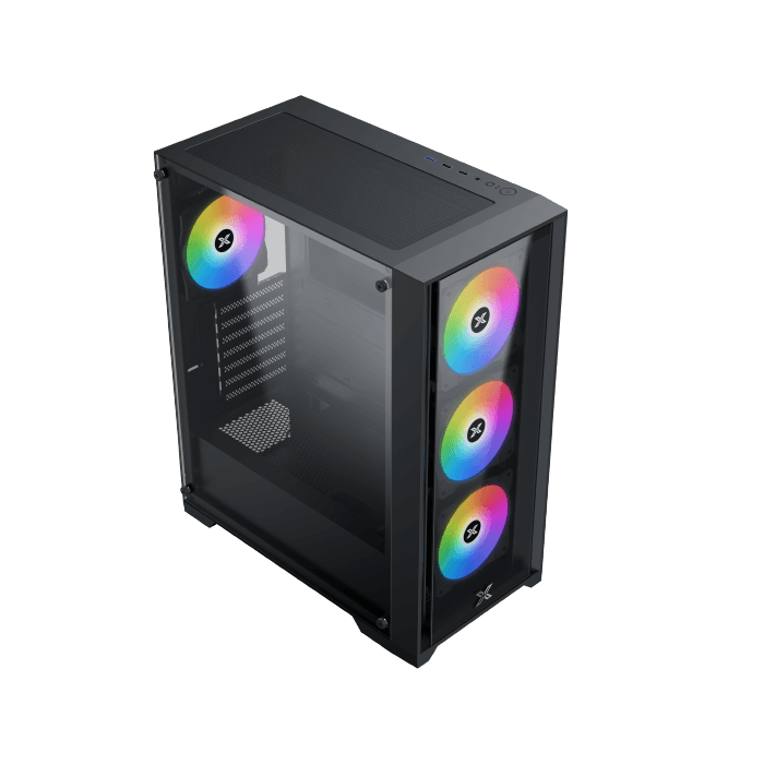 Datoru korpuss Xigmatek Quantum Black (EN42874) - foto 7