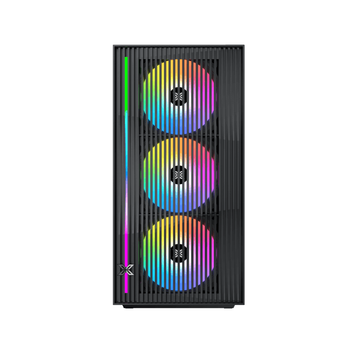 Datoru korpuss Xigmatek Radiance Black (EN49095) - foto 2