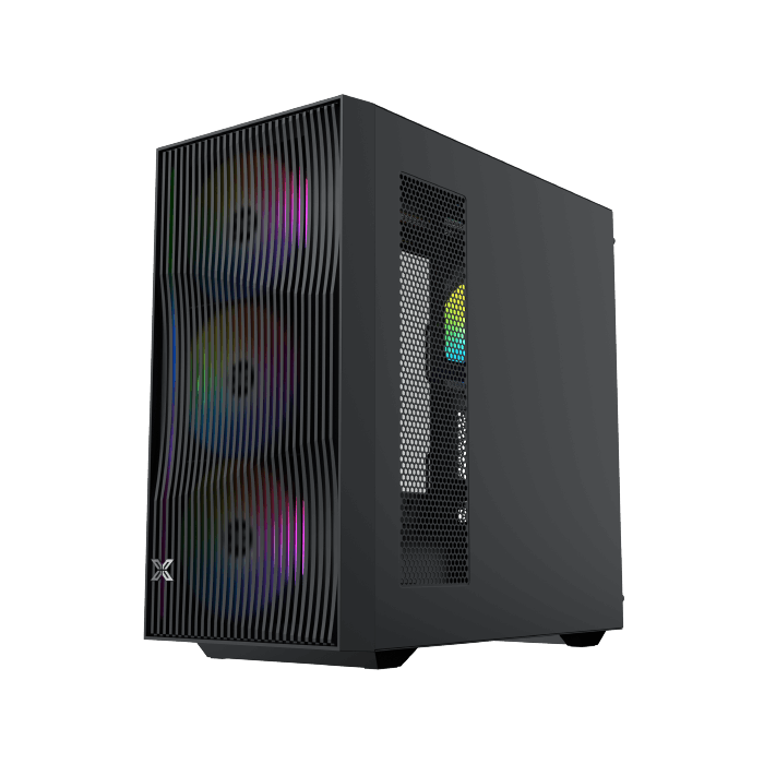 Datoru korpuss Xigmatek Radiance Black (EN49095) - foto 3