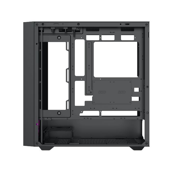 Datoru korpuss Xigmatek Radiance Black (EN49095) - foto 5
