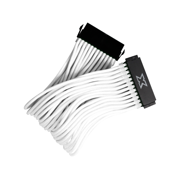 Datora kabelis Xigmatek iCable MB White (EN47390)