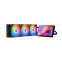 Procesoru dzesētājs Xigmatek Connect Pro RGB Black 360mm (EN48357)