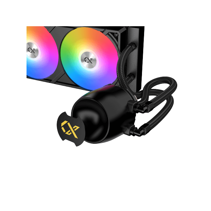 Procesoru dzesētājs Xigmatek Connect Pro RGB Black 360mm (EN48357) - foto 6