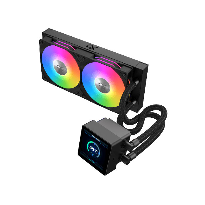Procesoru dzesētājs Xigmatek Connect RGB Black (EN45257) - foto 3