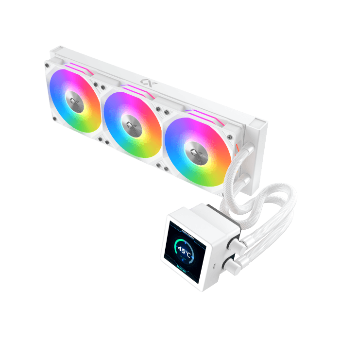 Procesoru dzesētājs Xigmatek Connect RGB White (EN45240) - foto 3