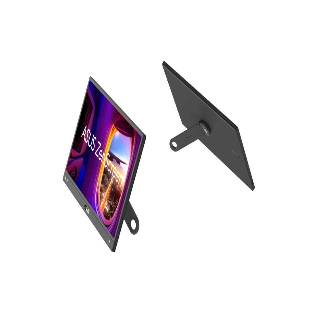 Monitors ASUS ZenScreen 15.6" Black MB166CR - 90LM07D3-B03170