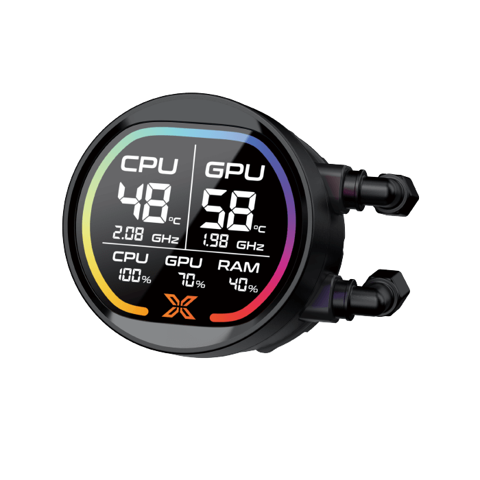 Procesoru dzesētājs Xigmatek Liquid Killer Pro Digital Black (EN47428) - foto 5