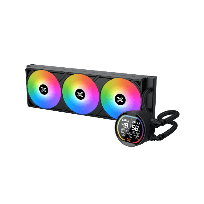 Procesoru dzesētājs Xigmatek Liquid Killer Pro Digital  Black (EN47404) -  EN47404