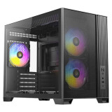 Datoru korpuss Antec Micro ATX FLUX M  Black (0-761345-10253-7)