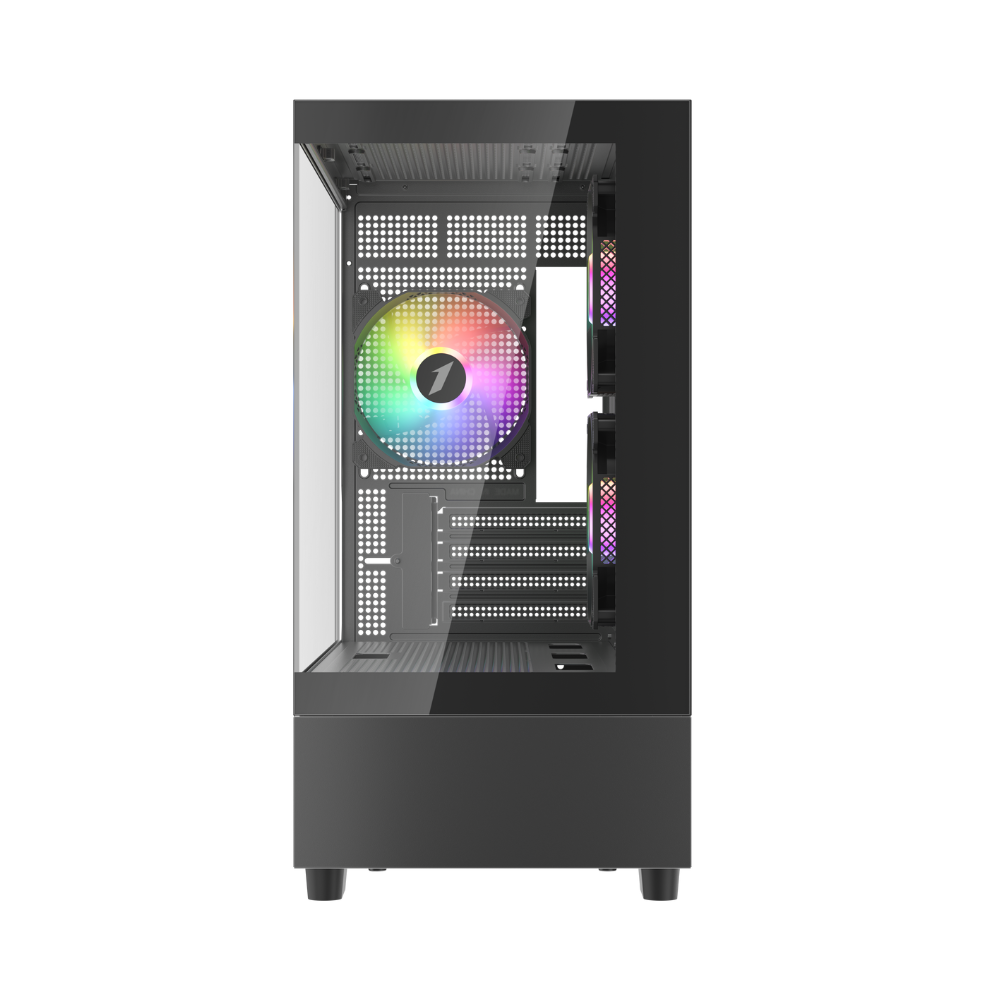 Datoru korpuss 1stPlayer Mi5 Black (Mi5-BK-2FC7R-1FC7) - foto 2