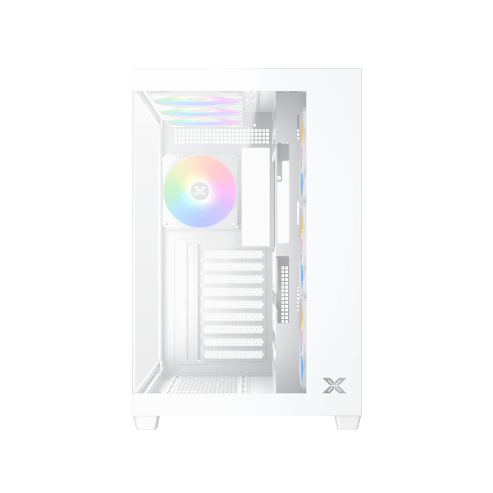 Datoru korpuss Xigmatek Aqua V Air White (EN45837) - foto 2