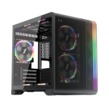 Datoru korpuss 1stPlayer VT5 Black (VT5-BK-3F7)