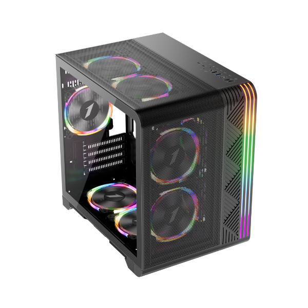 Datoru korpuss 1stPlayer VT5 Black (VT5-BK-3F7) - foto 5