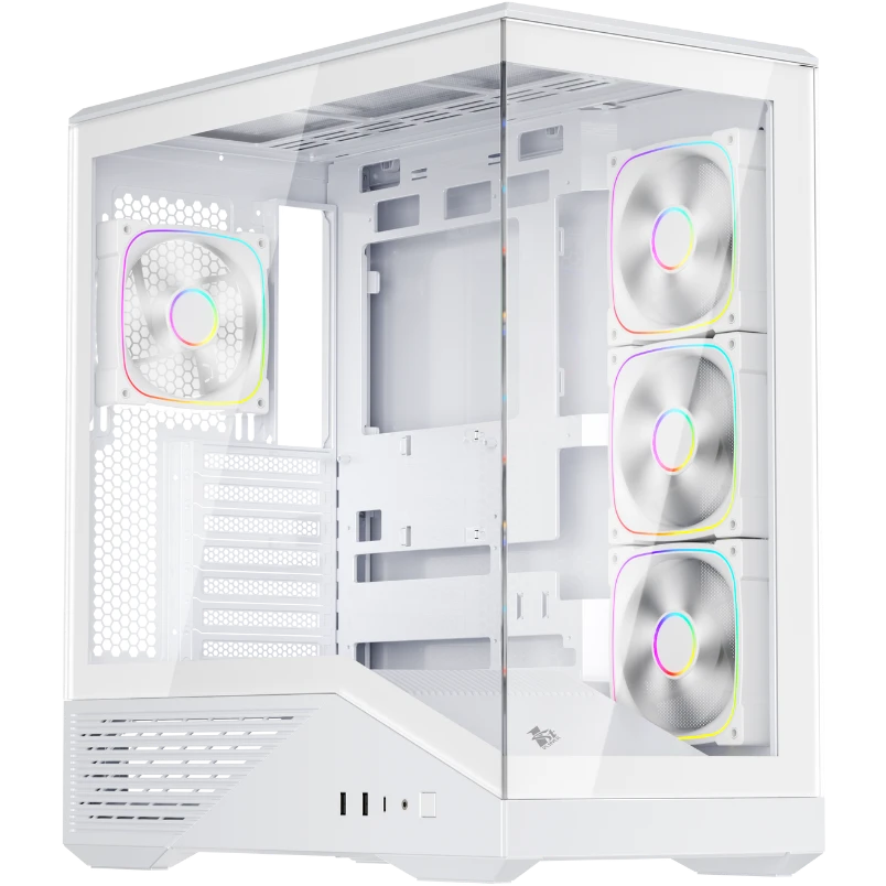 Datoru korpuss 1stPlayer GM7 White (GM7-WH)