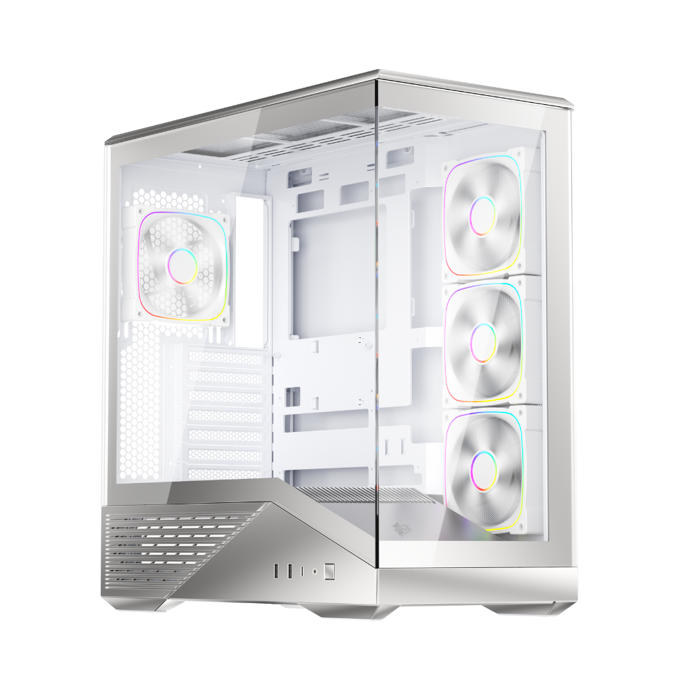 Datoru korpuss 1stPlayer GM7 Silver (GM7-SV)