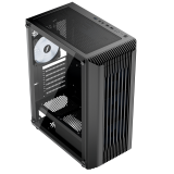 Datoru korpuss 1stPlayer H6 Black (H6-BK-4F7)