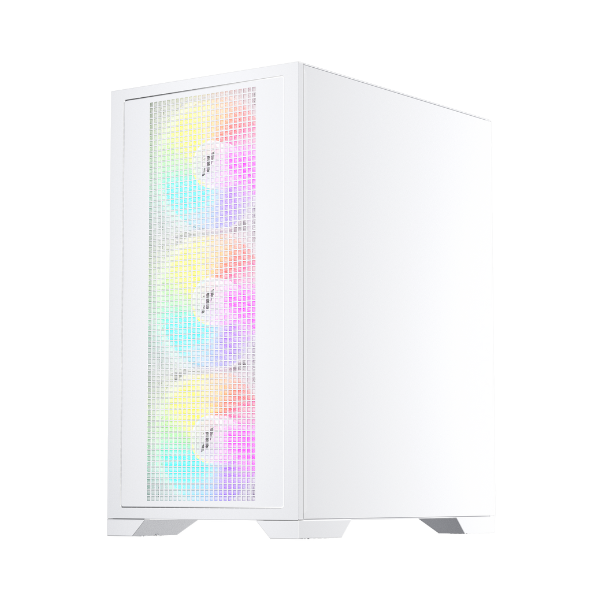 Datoru korpuss 1stPlayer Go2 White (Go2-WH-4F7-W) - foto 3