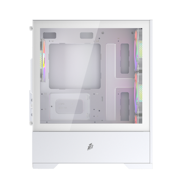 Datoru korpuss 1stPlayer Go2 White (Go2-WH-4F7-W) - foto 4