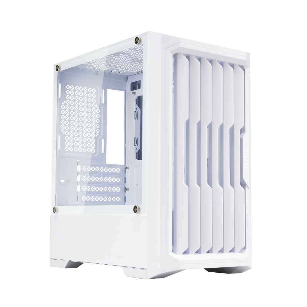 Datoru korpuss 1stPlayer H2 White (H2-WH-4F7-W)