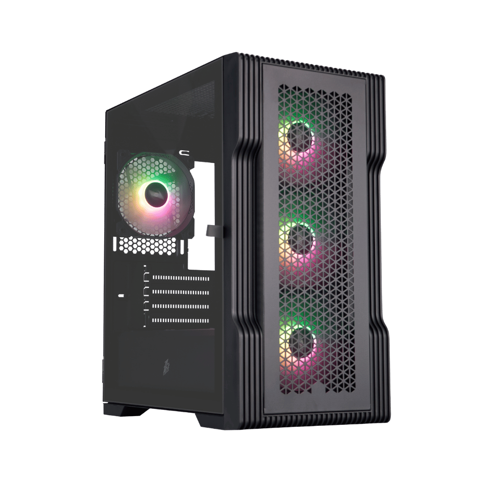 Datoru korpuss 1stPlayer T3 Black (T3-BK)