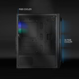 Datoru korpuss Ragnärok Black TQGCC101-B