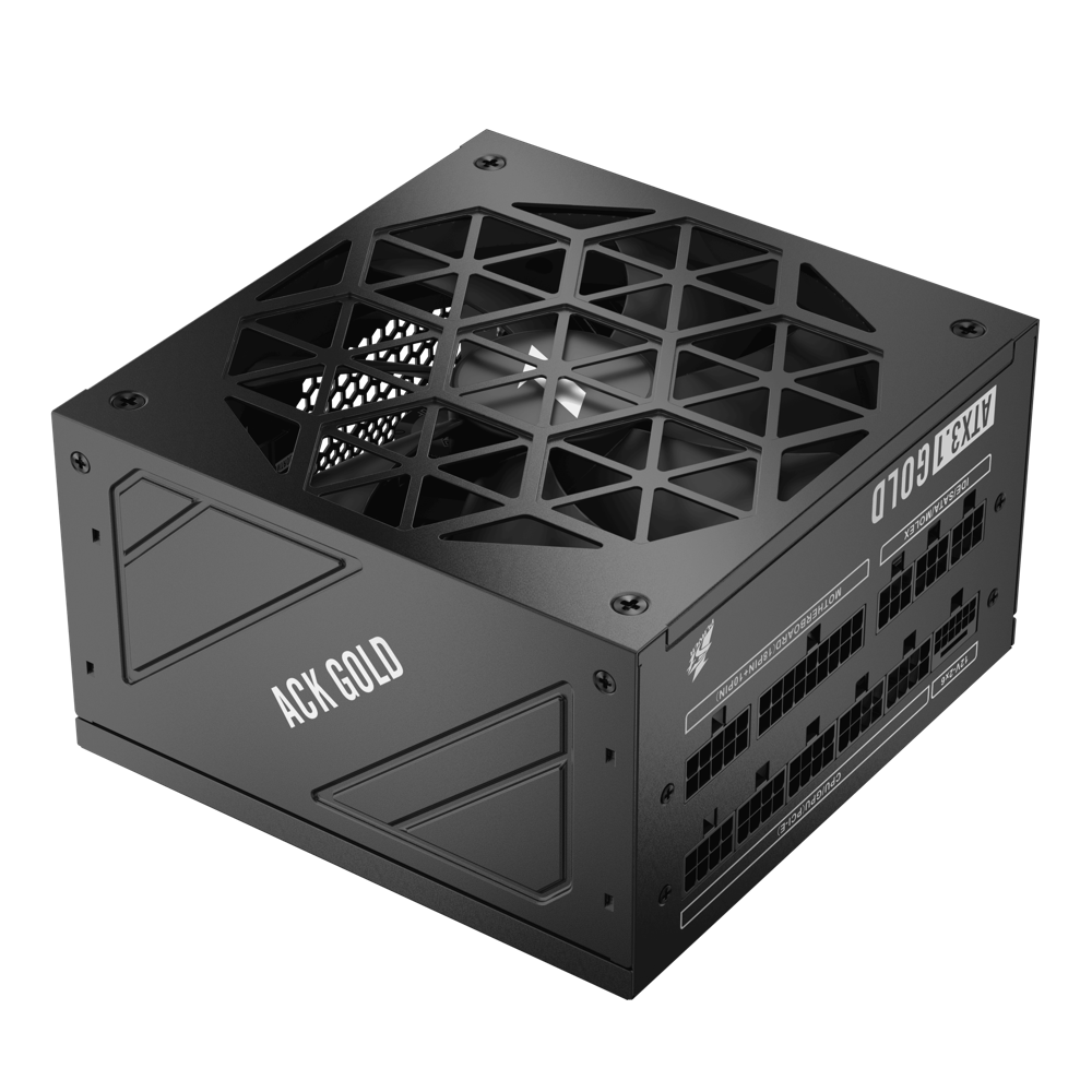 Barošanas bloks 1stPlayer ACK Gold 850W Black (HA-850BA2)