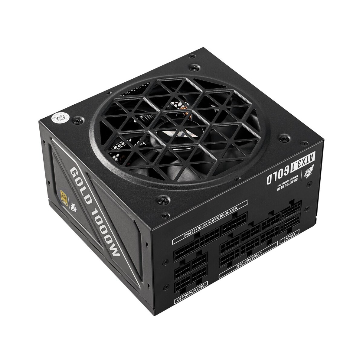 Barošanas bloks 1stPlayer NGDP Gold - 1000W Black (HA-1000BA4)