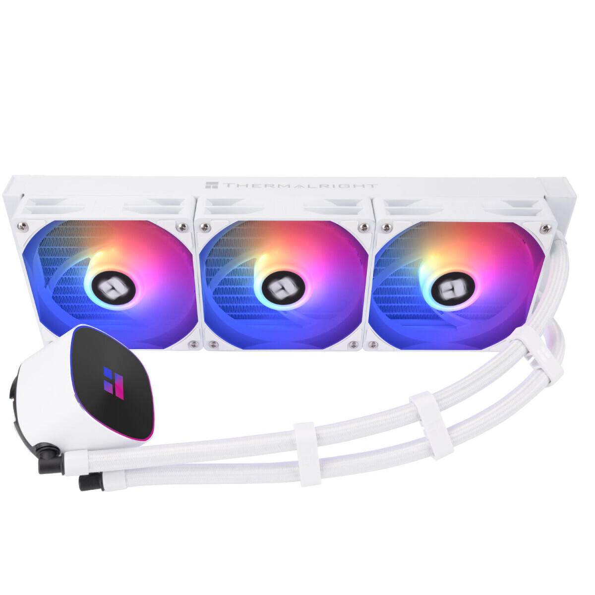Dzesētājs Thermalright Frozen Horizon V2 RGB - 360mm White - Frozen Horizon 360 White Argb - foto 5