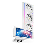 Procesoru dzesētājs Thermalright Trofeo Vision RGB - 360mm White (Trofeo Vision 360 Argb White)