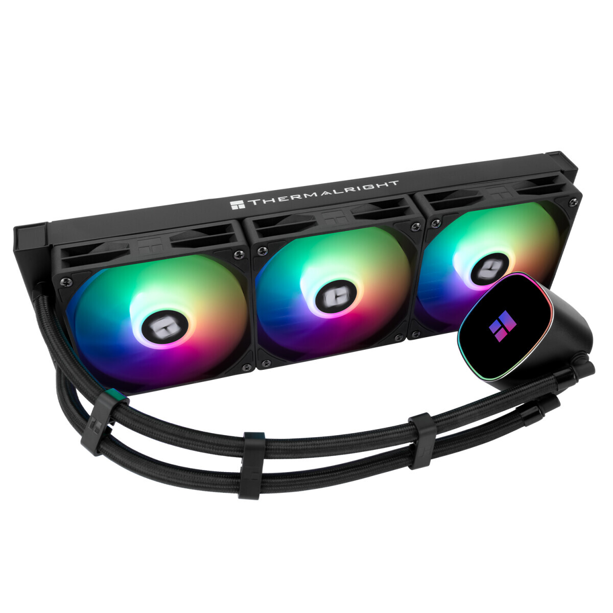 Procesoru dzesētājs Thermalright Frozen Horizon V2 RGB - 360mm Black - Frozen Horizon 360 Black Argb - foto 6
