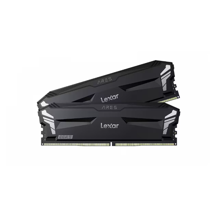 Operatīvā atmiņa 32GB 2x16GB DIMM DDR5 Lexar Ares 2nd Gen 6000MHz Memory Module Kit Black (LD5U16G60C300A-RGD) - foto 2