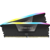 Operatīvā atmiņa Corsair Vengeance RGB 16GB 2x8GB DIMM DDR5 Memory Kit, 5200MHz CL40 Black (CMH16GX5M2B5200C40)