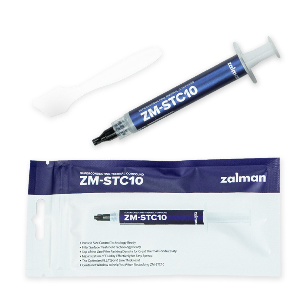 Termiskā pasta Zalman STC10 Thermal Paste - 2g (ZM-STC10) - foto 4