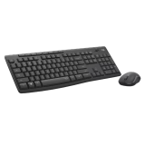 Tastatūra + pele Logitech MK295 Silent Wireless 2-in-1 Keyboard/Mouse Combo Black (920-009795)