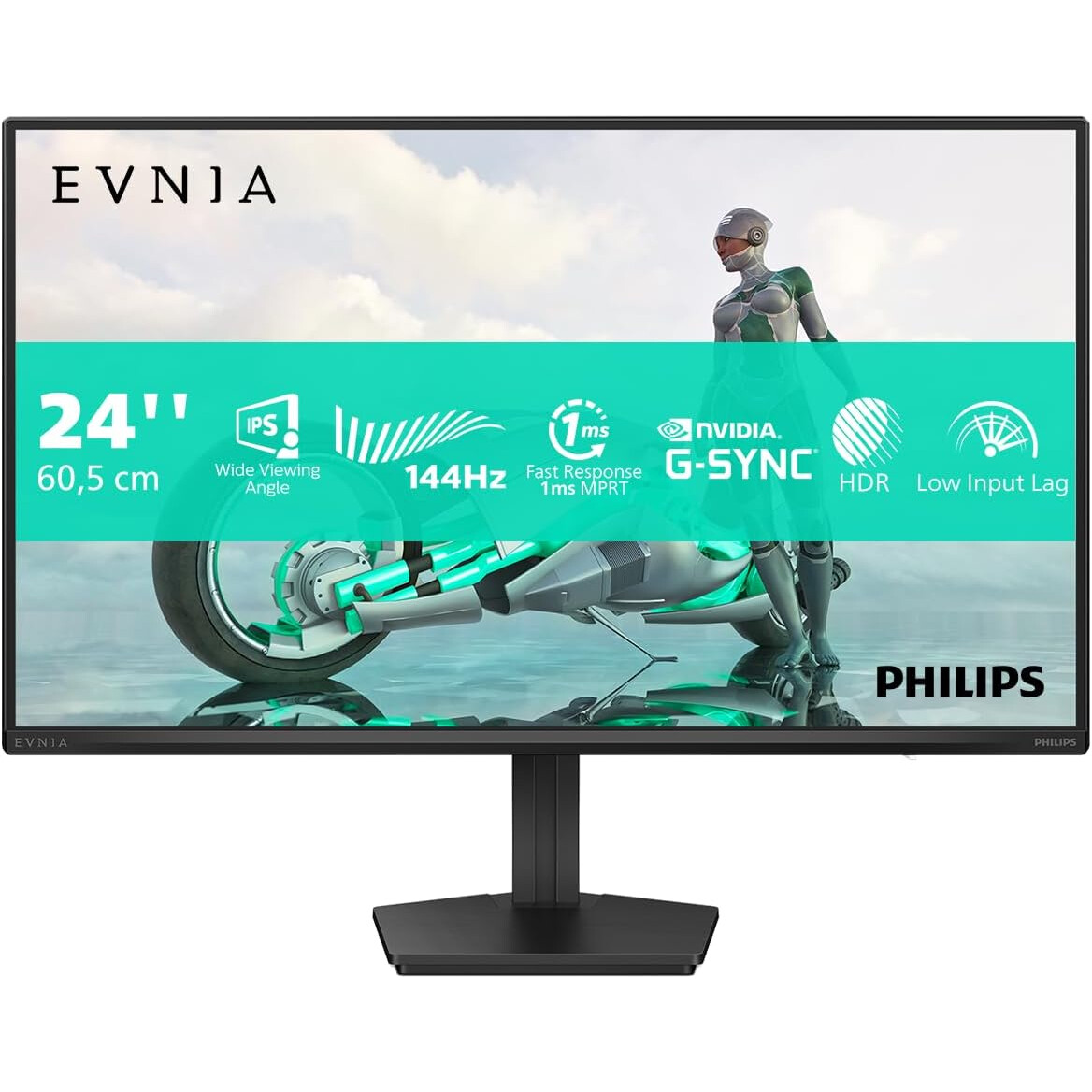Monitors Philips Evnia 24M2N3200NF Full HD 144Hz Black (24M2N3200NF/00) - foto 2