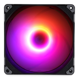 Korpusa dzesētājs Phanteks M25 RGB - 14cm Black (PH-F140M25_DRGB_PWM_BK01)