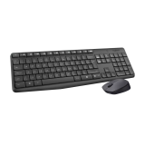 Tastatūra + pele 2-in-1 Wireless Keyboard/Mouse Pack Logitech MK235 Black (920-007907)