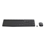 Tastatūra + pele 2-in-1 Wireless Keyboard/Mouse Pack Logitech MK235 Black (920-007907)