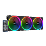 Korpusa dzesētājs AeroCool Orbit RC RGB 12cm Black (ACF3-OB10227.01)