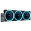 Korpusa dzesētājs AeroCool Orbit RC RGB 12cm Black (ACF3-OB10227.01) - foto 2