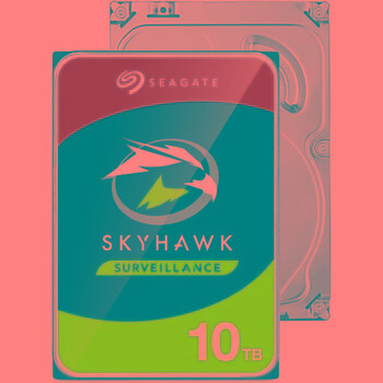 Cietais disks SEAGATE Surveillance AI Skyhawk 10Tb (ST10000VE001) - foto 2