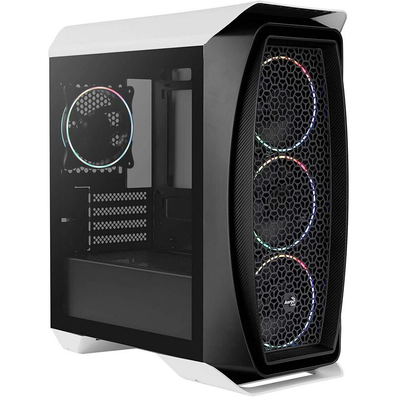 Datoru korpuss AeroCool Aero One Mini Eclipse White (AEROONEMINIECLIPWH)