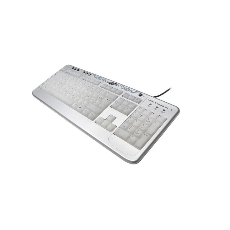 Tastatūra Revoltec LightBoard XL 2 (RE068)