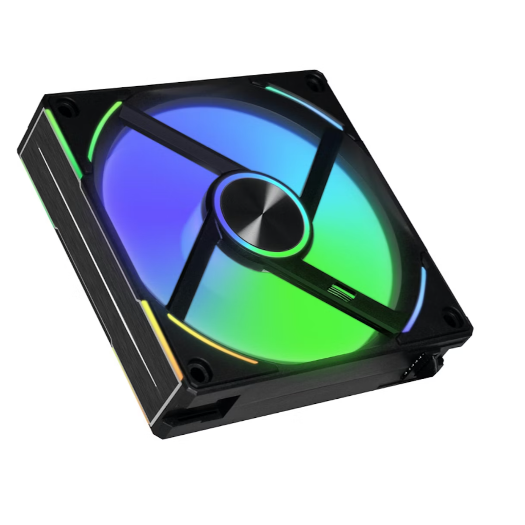 Korpusa dzesētājs Lian Li Uni Fan AL V2 RGB - 12cm Black (LULI-041/AL120V2-1B) - foto 3