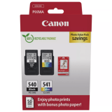 Canon PG-540/CL-541 Photo Value Pack 2-Pack Ink Cartridges (5225B006 / 5225B007/5225B013)