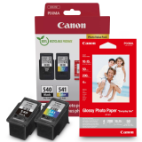 Canon PG-540/CL-541 Photo Value Pack 2-Pack Ink Cartridges (5225B006 / 5225B007/5225B013)