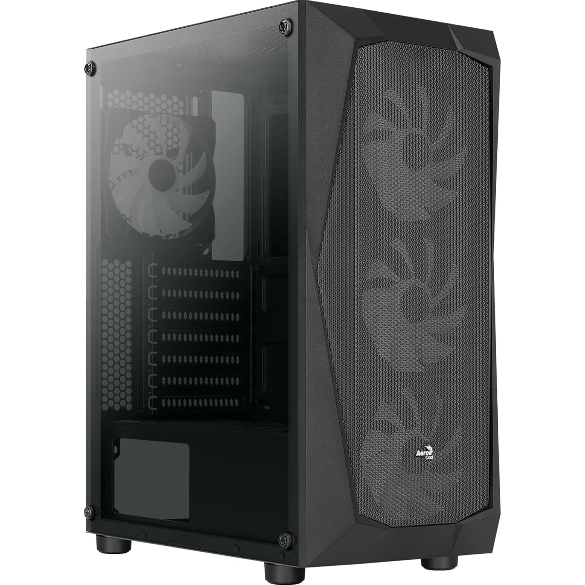 Datoru korpuss AeroCool Falcon-A Black (ACCM-PV41142.11/Falcon-A-BK-V2) - foto 6