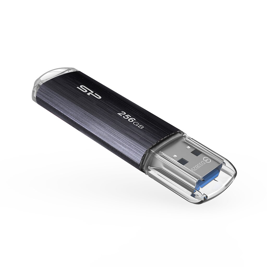 USB zibatmiņa SILICON POWER Blaze B02 256 GB USB Type-A 3.2 Gen 1 Black (SP256GBUF3B02V1K) - foto 2